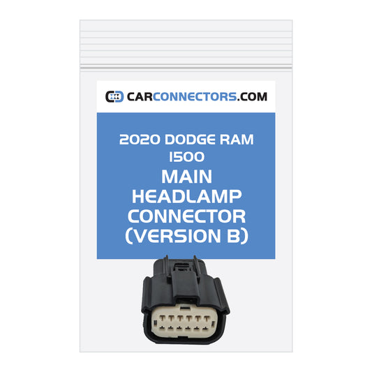 Main Headlamp (Version B) Connector for 2020 Dodge Ram 1500