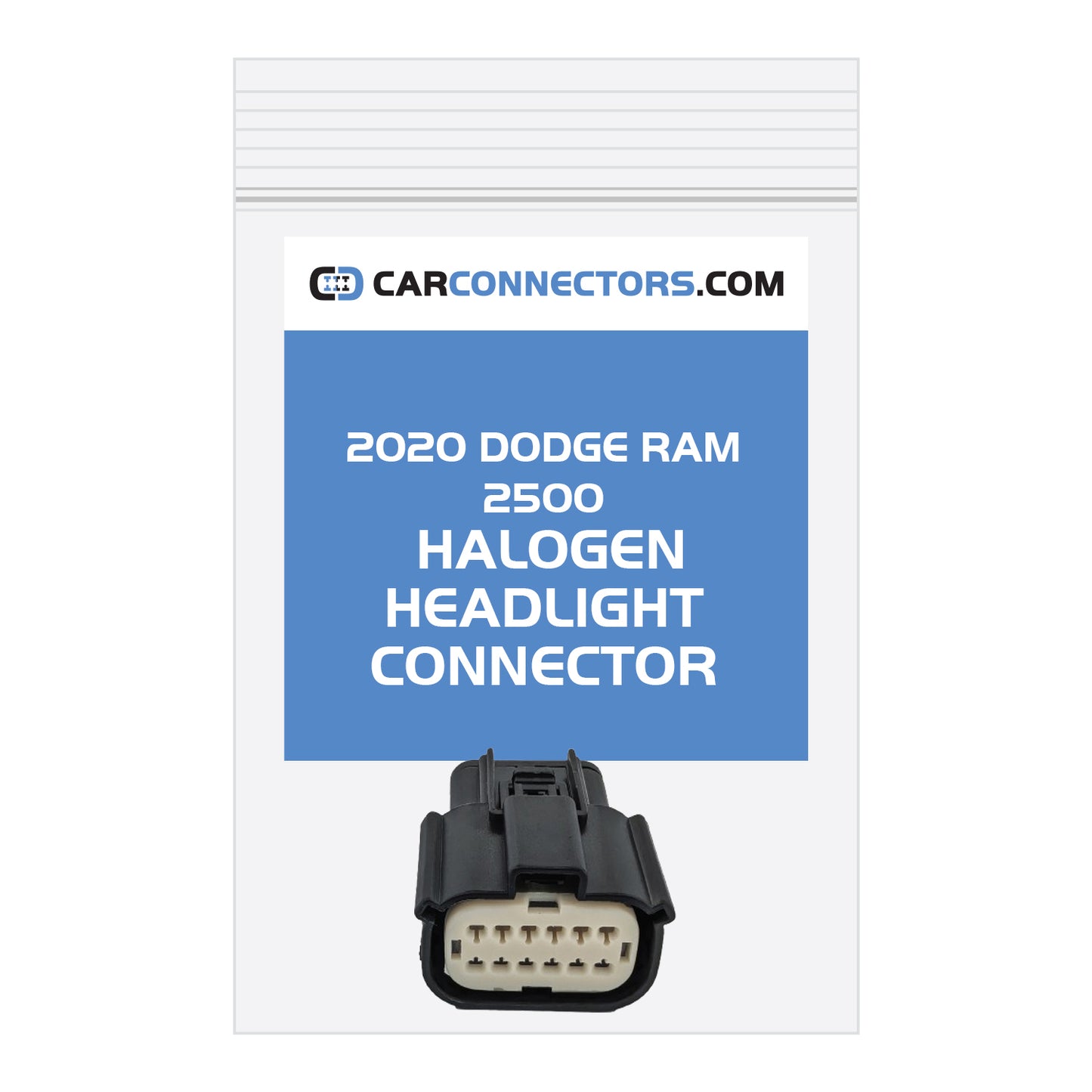 Halogen Headlight Connector for 2020 Dodge Ram 2500