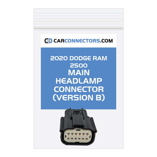 Main Headlamp (Version B) Connector for 2020 Dodge Ram 2500