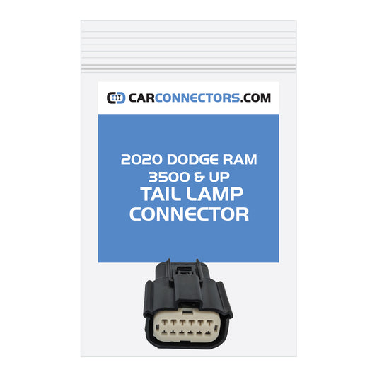 Tail Lamp Connector for 2020 Dodge Ram 3500 & Up