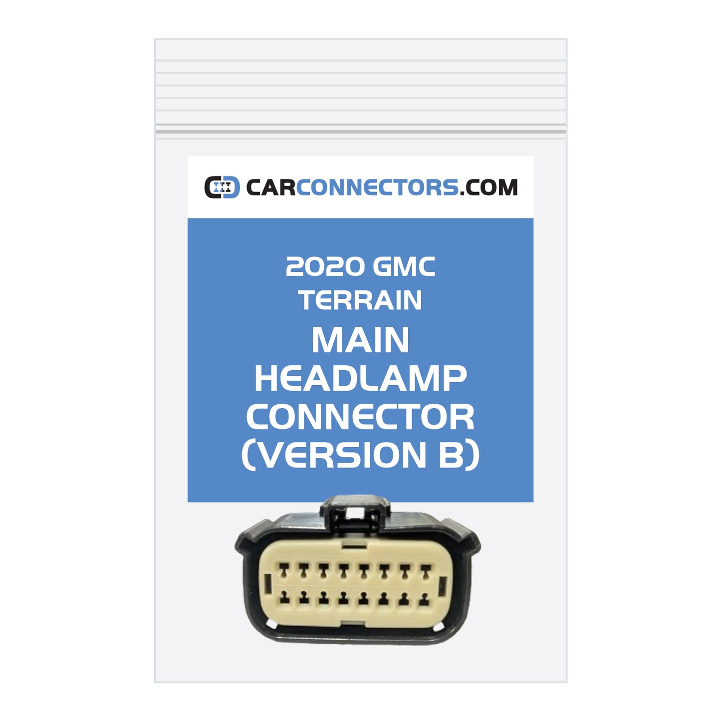 Main Headlamp (Version B) Connector for 2020 GMC Terrain