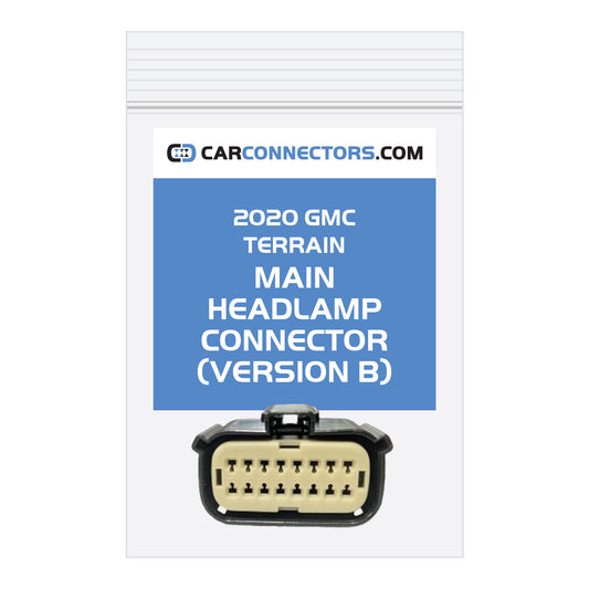 Main Headlamp (Version B) Connector for 2020 GMC Terrain