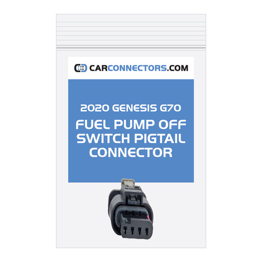 Fuel Pump Off Switch Pigtail Connector for 2020 Genesis G70