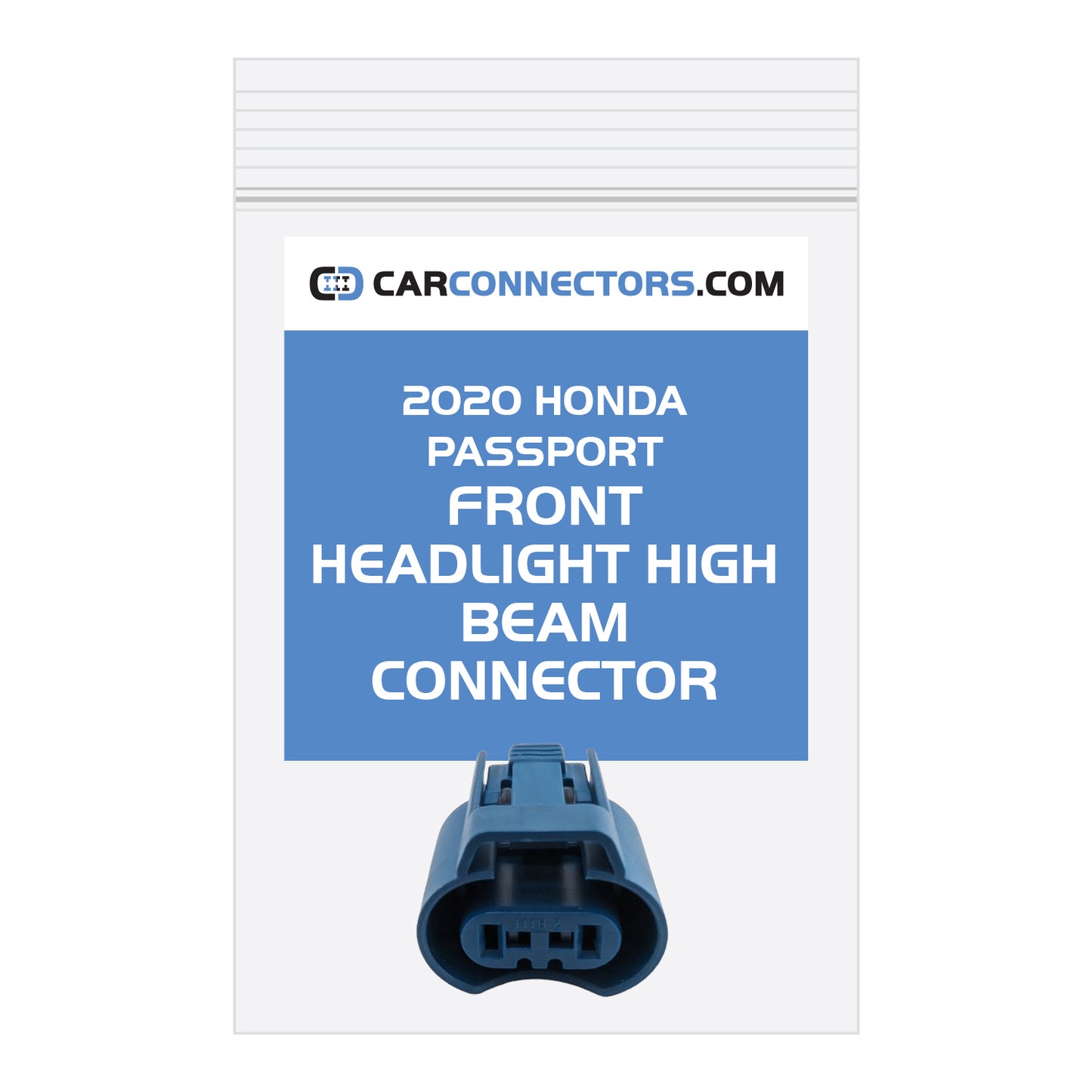 Front Headlight High Beam Connector for 2020 Honda Passport