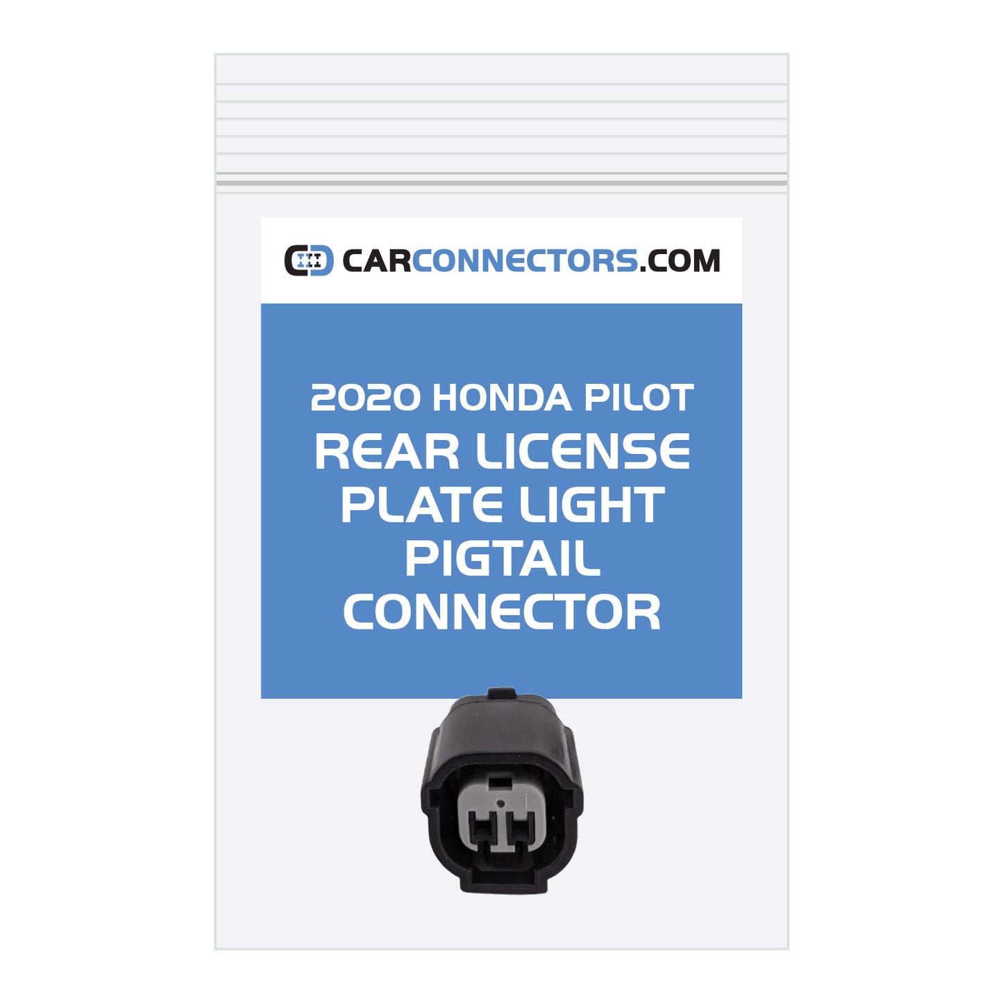 Rear License Plate Light Pigtail Connector for 2020 Honda Pilot