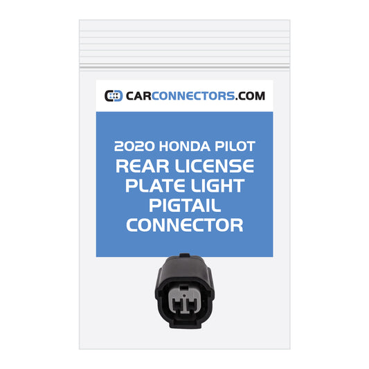 Rear License Plate Light Pigtail Connector for 2020 Honda Pilot