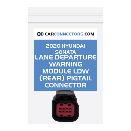 Lane Departure Warning Module LDW (REAR) Pigtail Connector for 2020 Hyundai Sonata