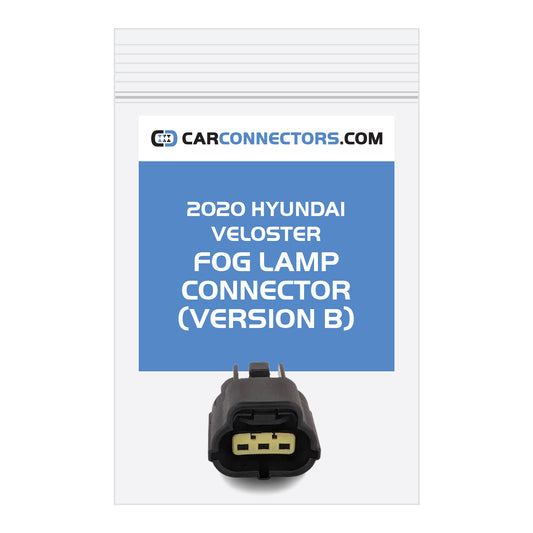 Fog Lamp (Version B) Connector for 2020 Hyundai Veloster