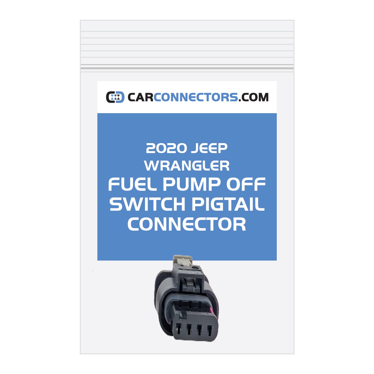 Fuel Pump Off Switch Pigtail Connector for 2020 Jeep Wrangler