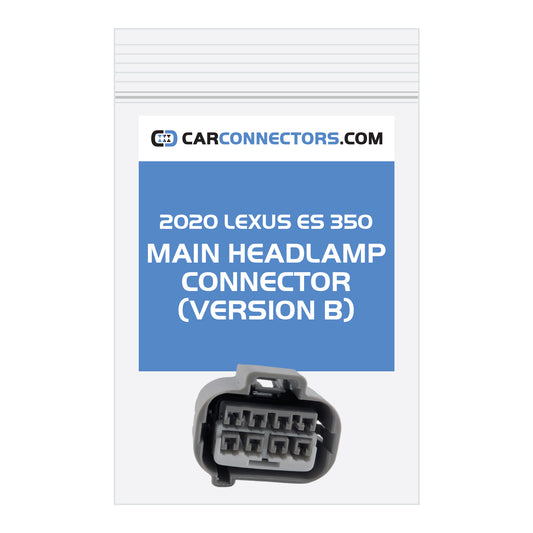 Main Headlamp (Version B) Connector for 2020 Lexus ES 350