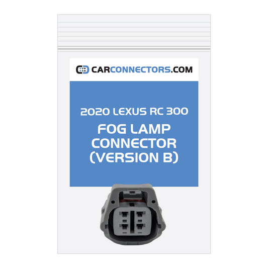 Fog Lamp (Version B) Connector for 2020 Lexus RC 300