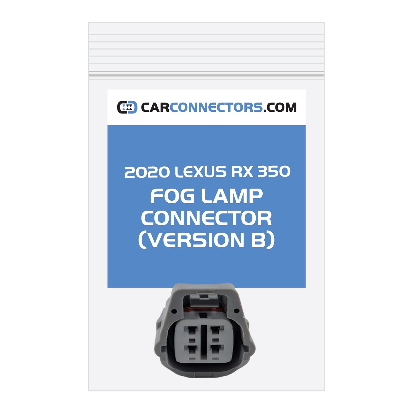 Fog Lamp (Version B) Connector for 2020 Lexus RX 350