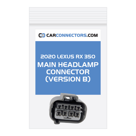 Main Headlamp (Version B) Connector for 2020 Lexus RX 350