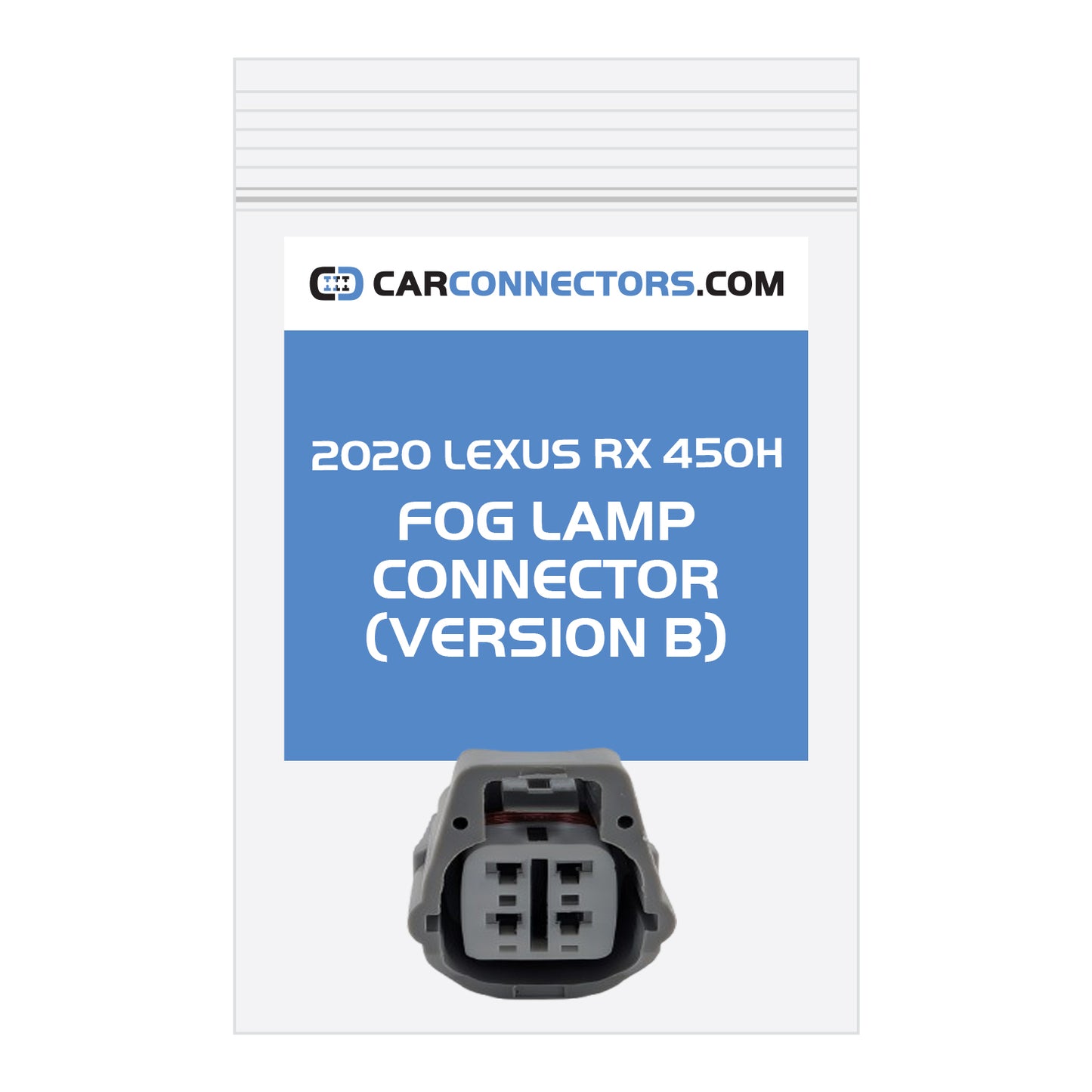 Fog Lamp (Version B) Connector for 2020 Lexus RX 450H