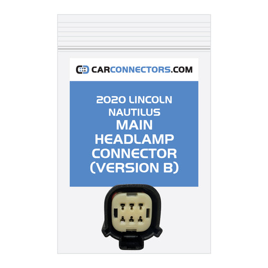 Main Headlamp (Version B) Connector for 2020 Lincoln Nautilus