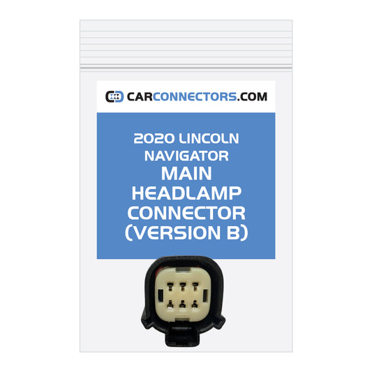 Main Headlamp (Version B) Connector for 2020 Lincoln Navigator