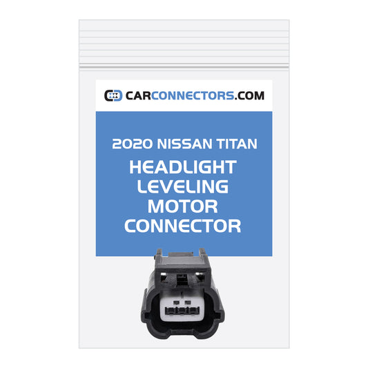 Headlight Leveling Motor Connector for 2020 Nissan Titan