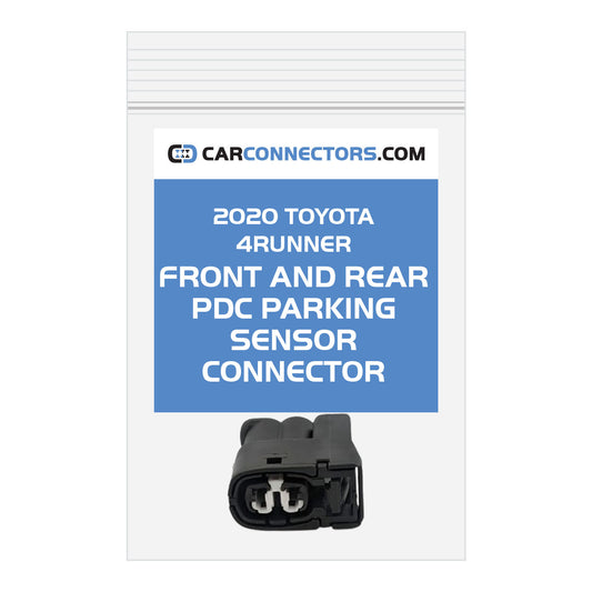 Front And Rear PDC Parking Sensor Connector for 2020 Toyota 4Runner