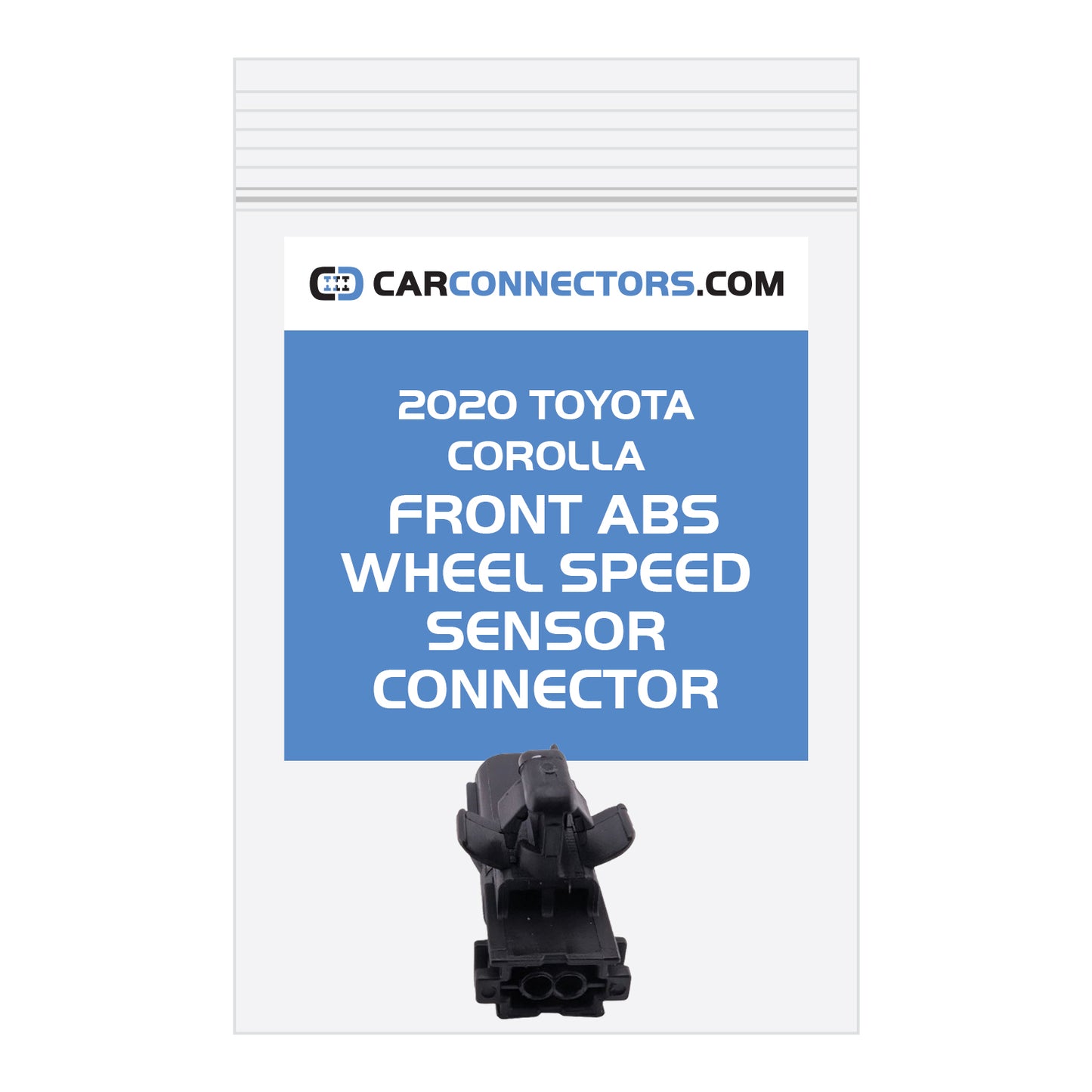 Front ABS Wheel Speed Sensor Connector for 2020 Toyota Corolla