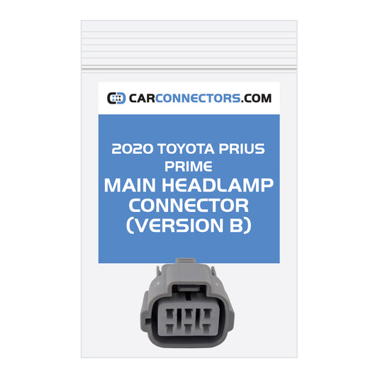 Main Headlamp (Version B) Connector for 2020 Toyota Prius Prime