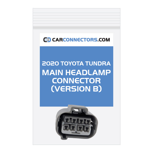 Main Headlamp (Version B) Connector for 2020 Toyota Tundra