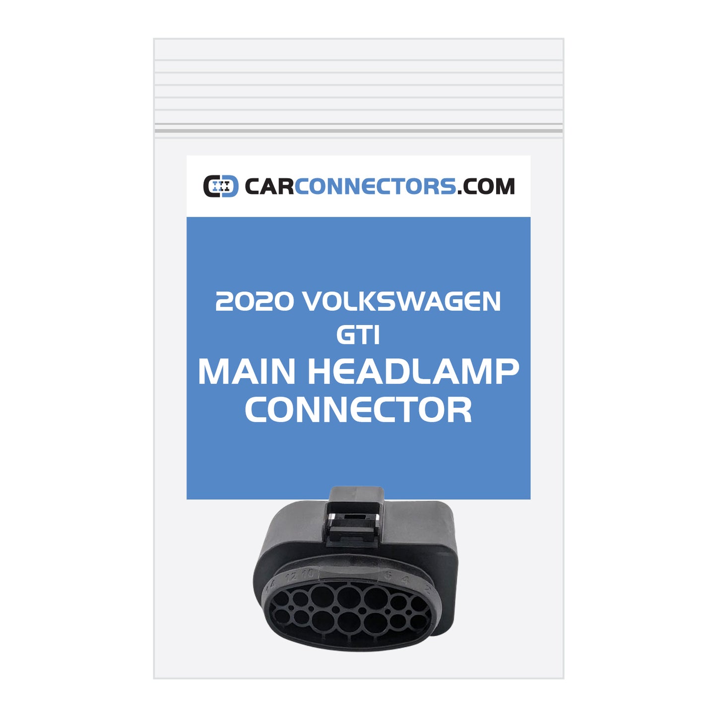 Main Headlamp Connector for 2020 Volkswagen GTI
