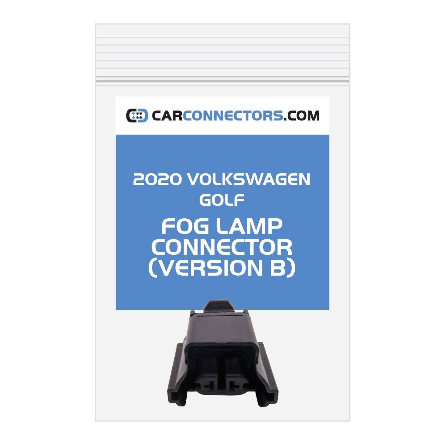 Fog Lamp (Version B) Connector for 2020 Volkswagen Golf