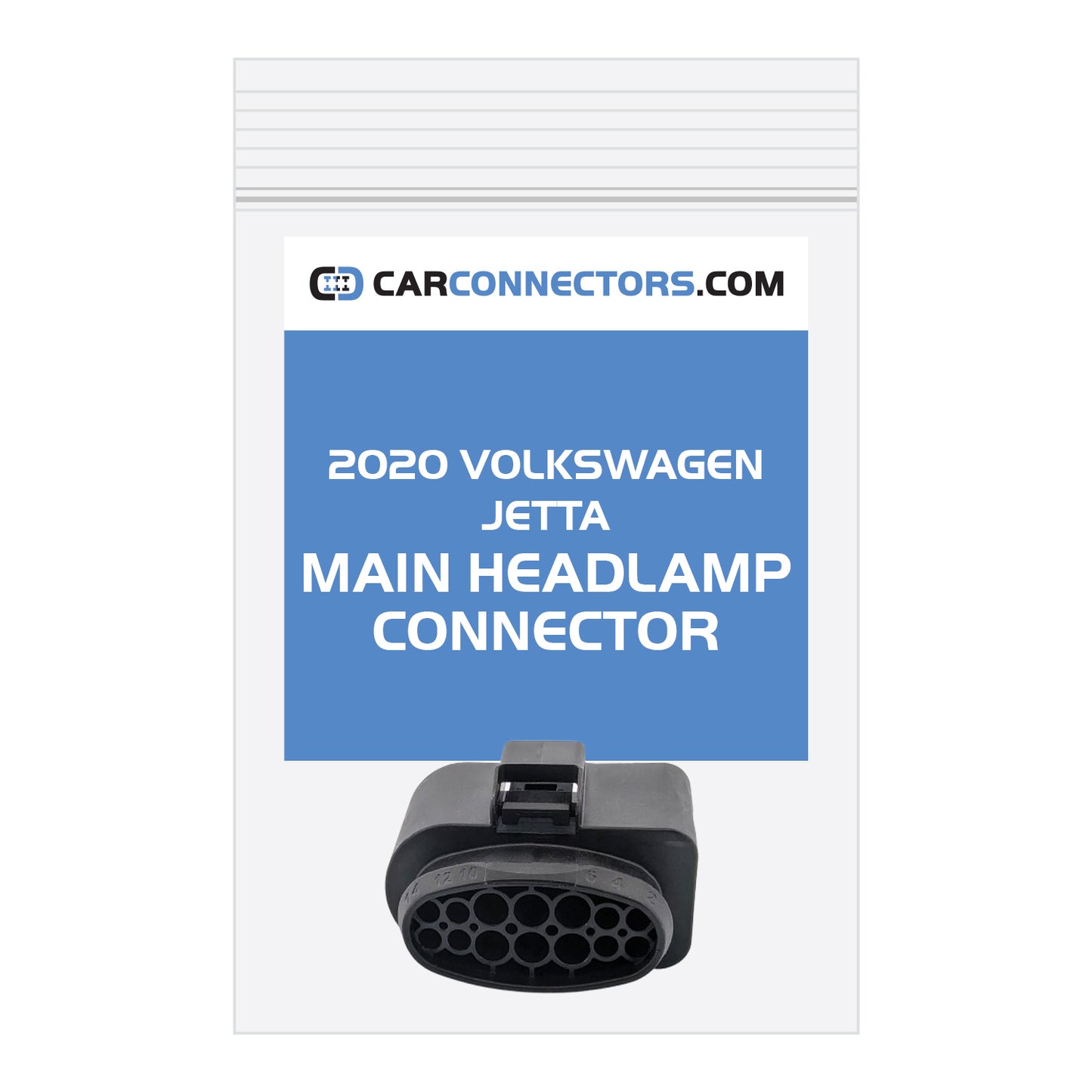 Main Headlamp Connector for 2020 Volkswagen Jetta