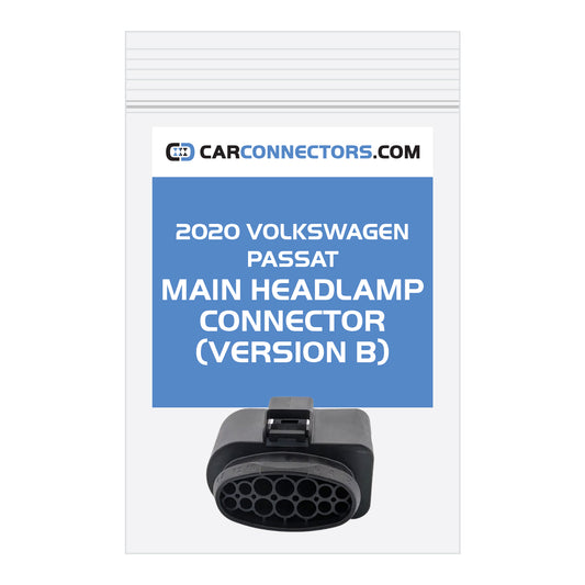 Main Headlamp (Version B) Connector for 2020 Volkswagen Passat