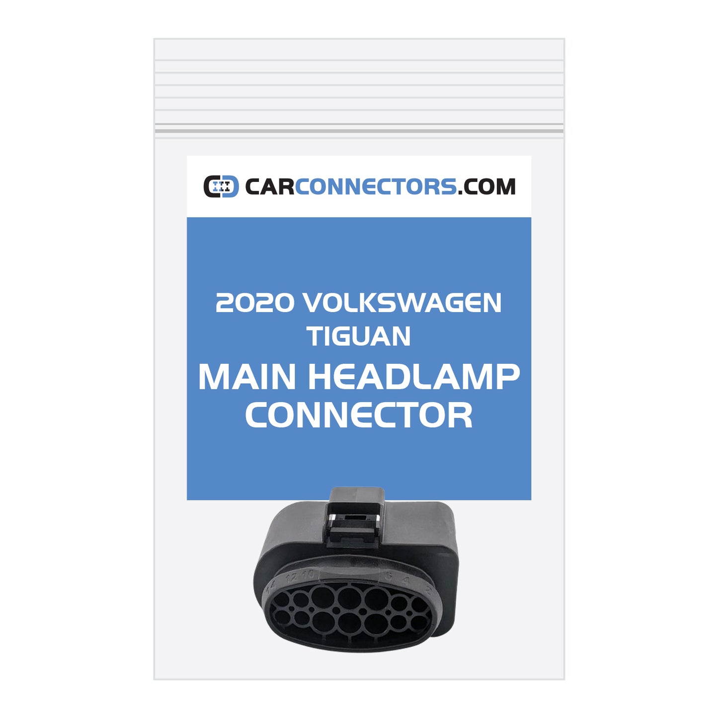 Main Headlamp Connector for 2020 Volkswagen Tiguan