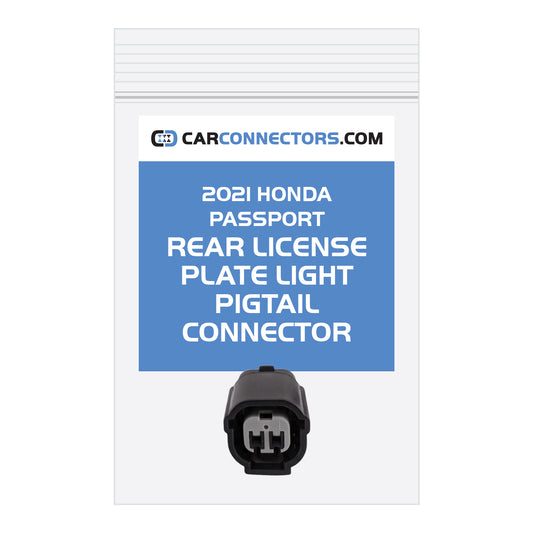 Rear License Plate Light Pigtail Connector for 2021 Honda Passport