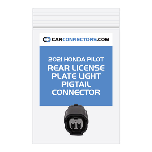 Rear License Plate Light Pigtail Connector for 2021 Honda Pilot