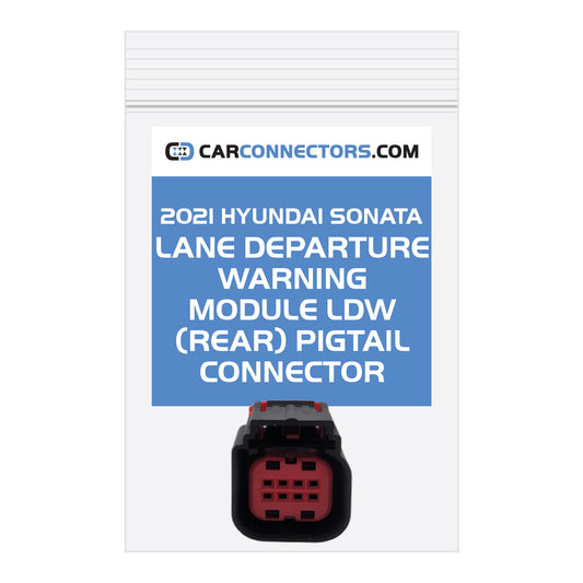 Lane Departure Warning Module LDW (REAR) Pigtail Connector for 2021 Hyundai Sonata