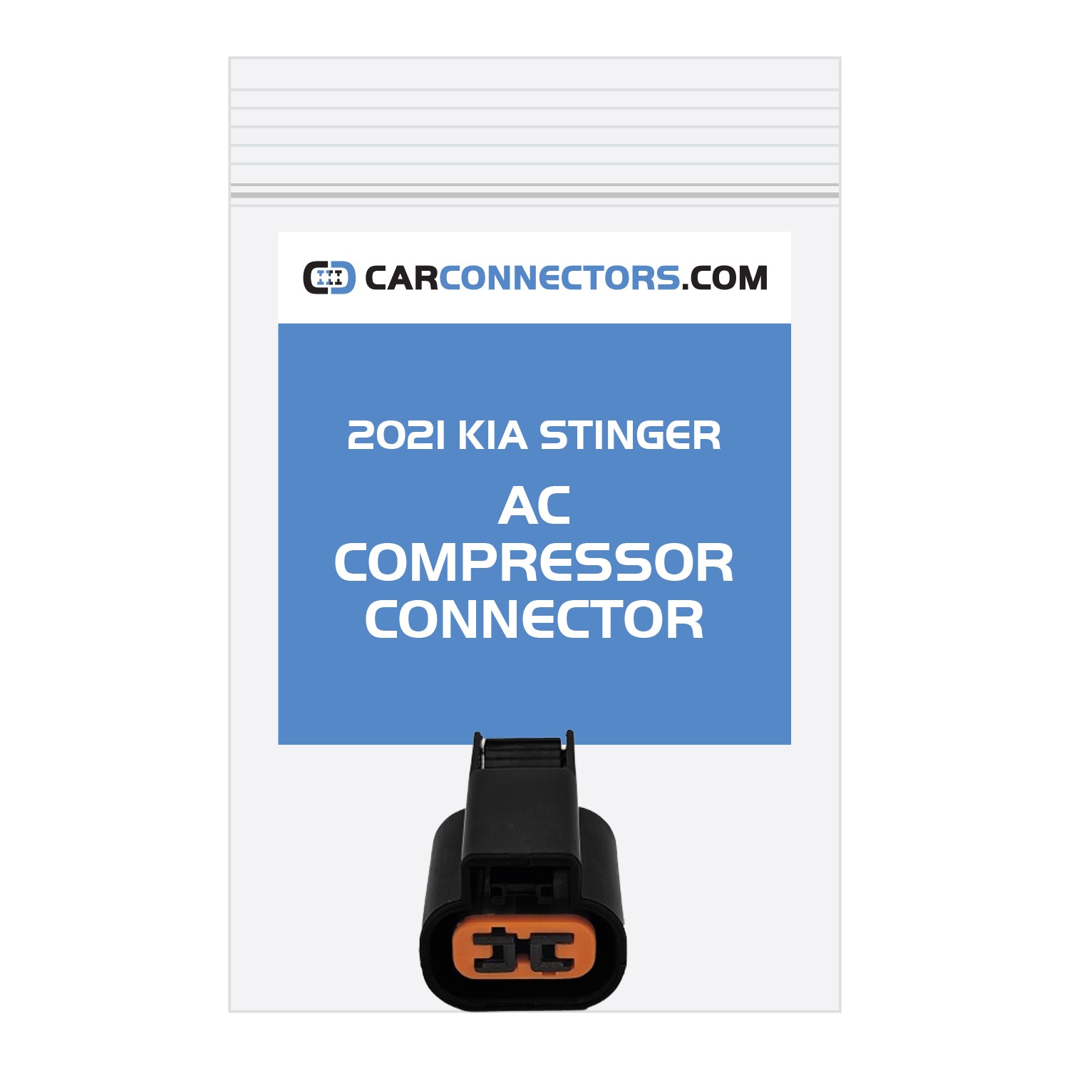 AC Compressor Connector for 2021 Kia Stinger – CarConnectors.com