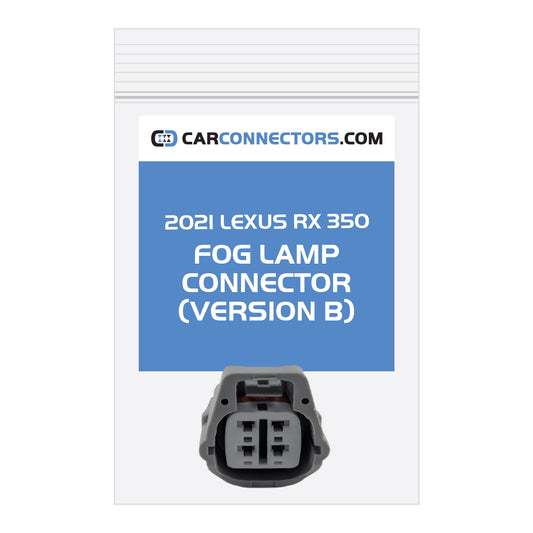 Fog Lamp (Version B) Connector for 2021 Lexus RX 350