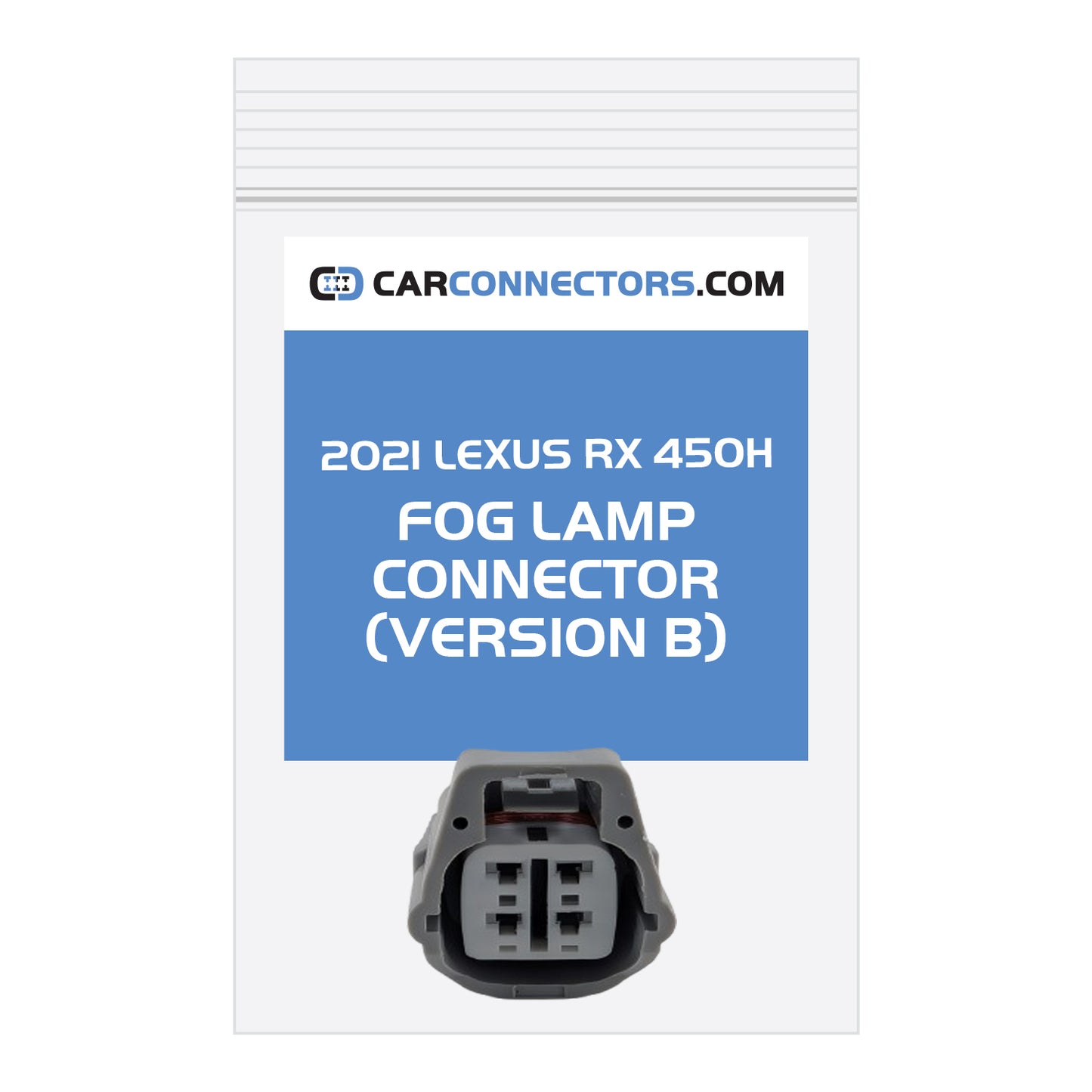 Fog Lamp (Version B) Connector for 2021 Lexus RX 450H