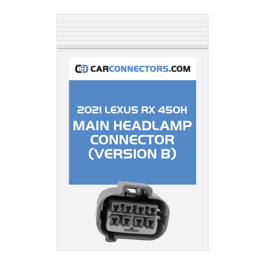 Main Headlamp (Version B) Connector for 2021 Lexus RX 450H