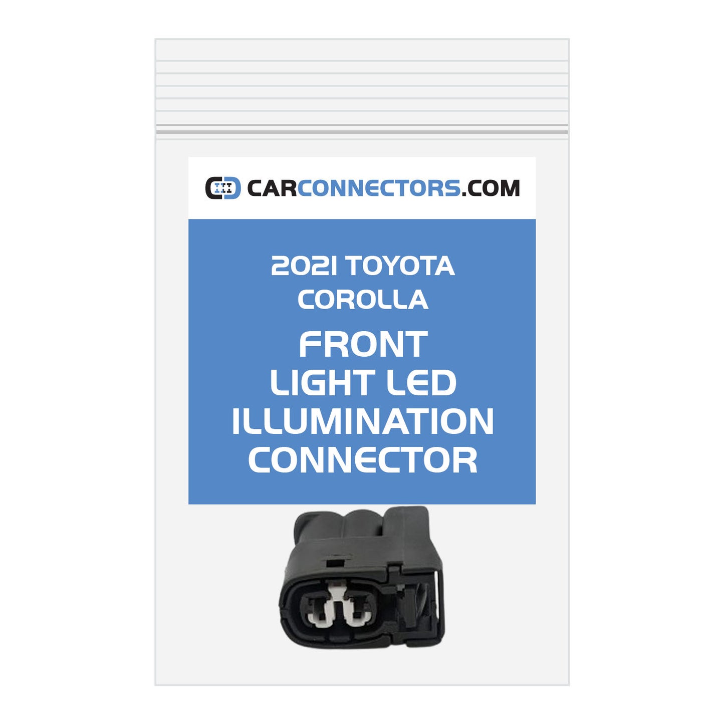 Front Light LED Illumination Connector for 2021 Toyota Corolla