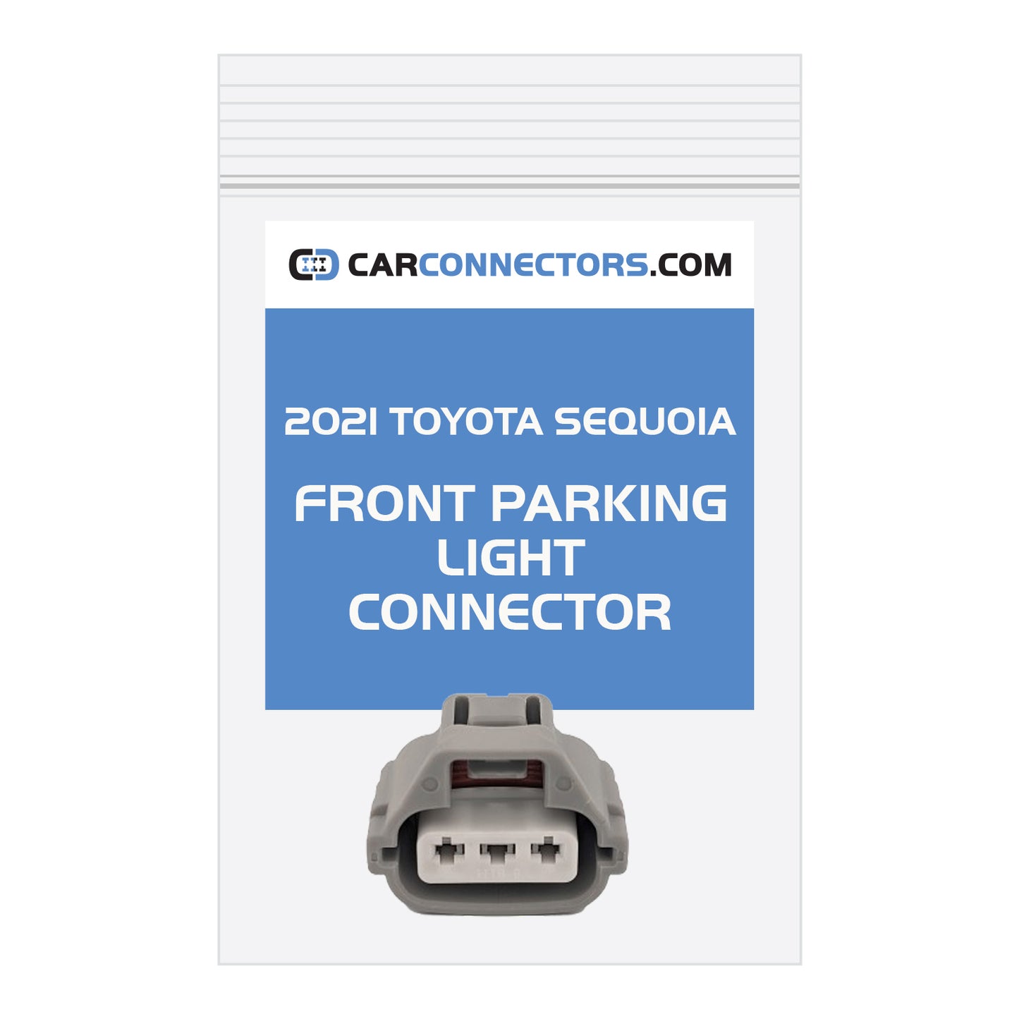 Front Parking Light Connector for 2021 Toyota Sequoia