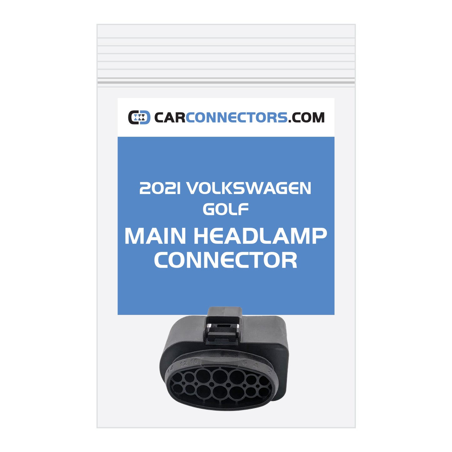 Main Headlamp Connector for 2021 Volkswagen Golf