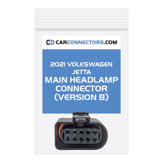 Main Headlamp (Version B) Connector for 2021 Volkswagen Jetta