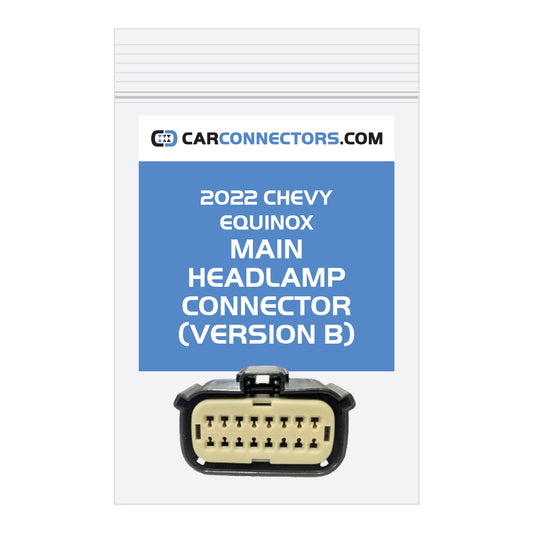 Main Headlamp (Version B) Connector for 2022 Chevy Equinox
