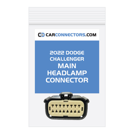 Main Headlamp Connector for 2022 Dodge Challenger