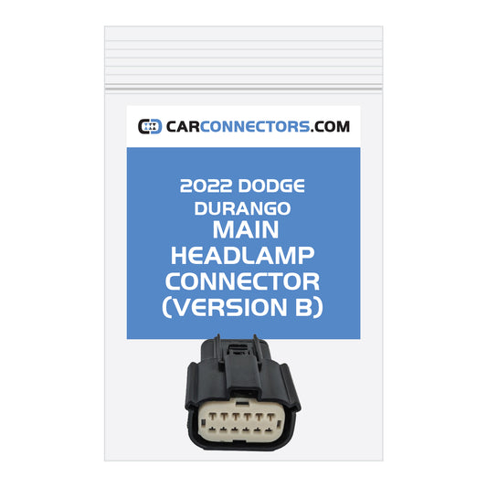 Main Headlamp (Version B) Connector for 2022 Dodge Durango