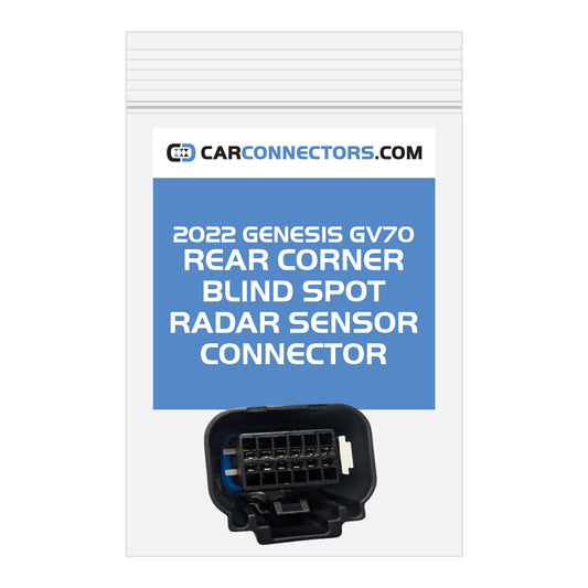 Rear Corner Blind Spot Radar Sensor Connector for 2022 Genesis GV70