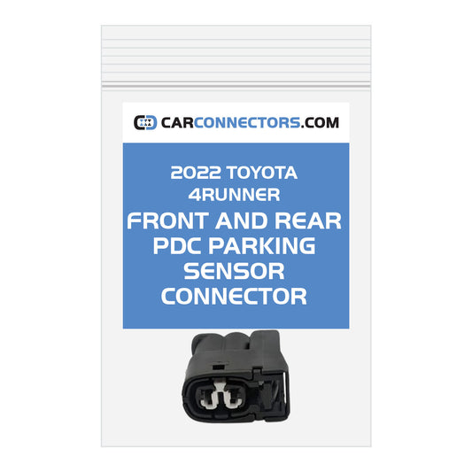 Front And Rear PDC Parking Sensor Connector for 2022 Toyota 4Runner