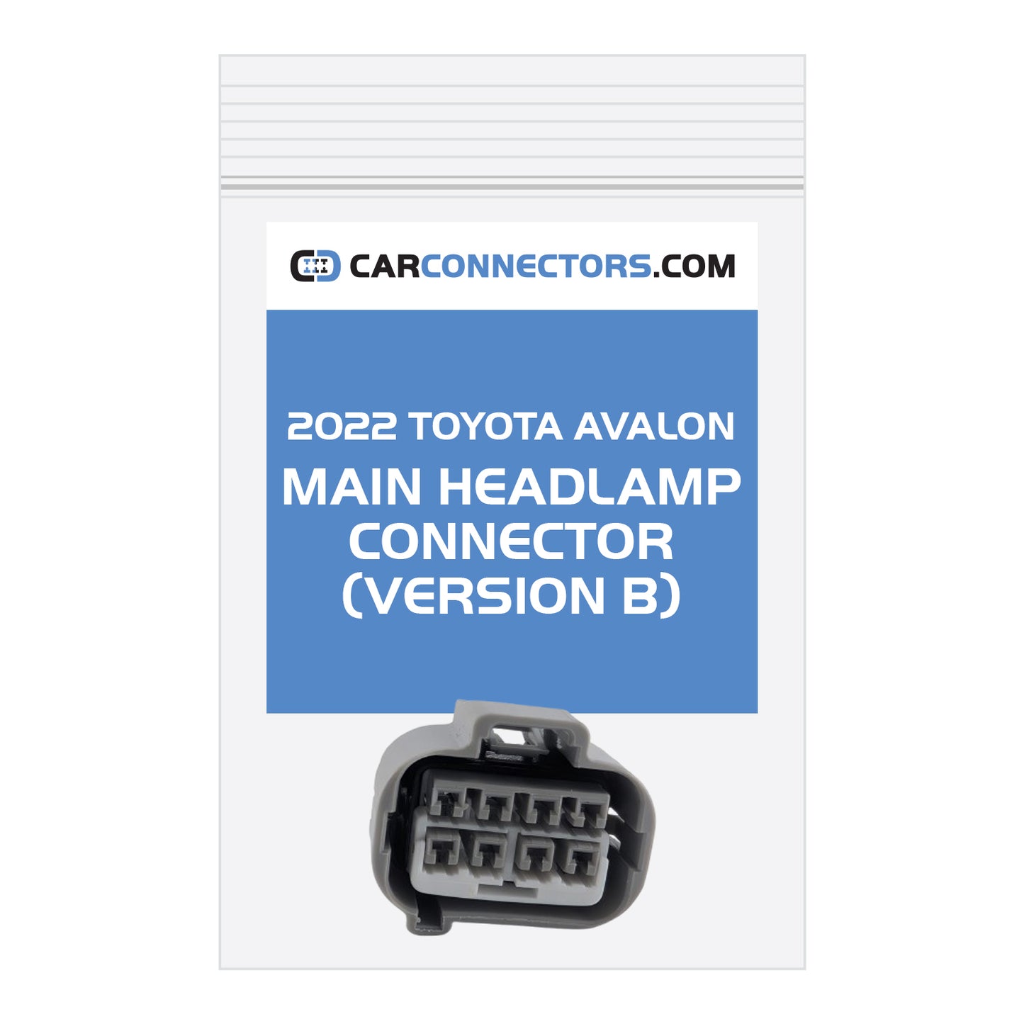 Main Headlamp (Version B) Connector for 2022 Toyota Avalon