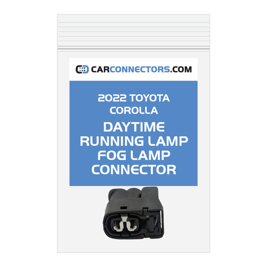 Daytime Running Lamp Fog Lamp Connector for 2022 Toyota Corolla
