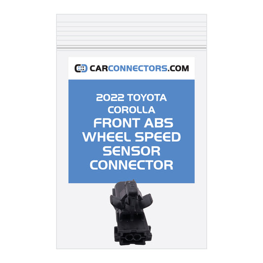 Front ABS Wheel Speed Sensor Connector for 2022 Toyota Corolla