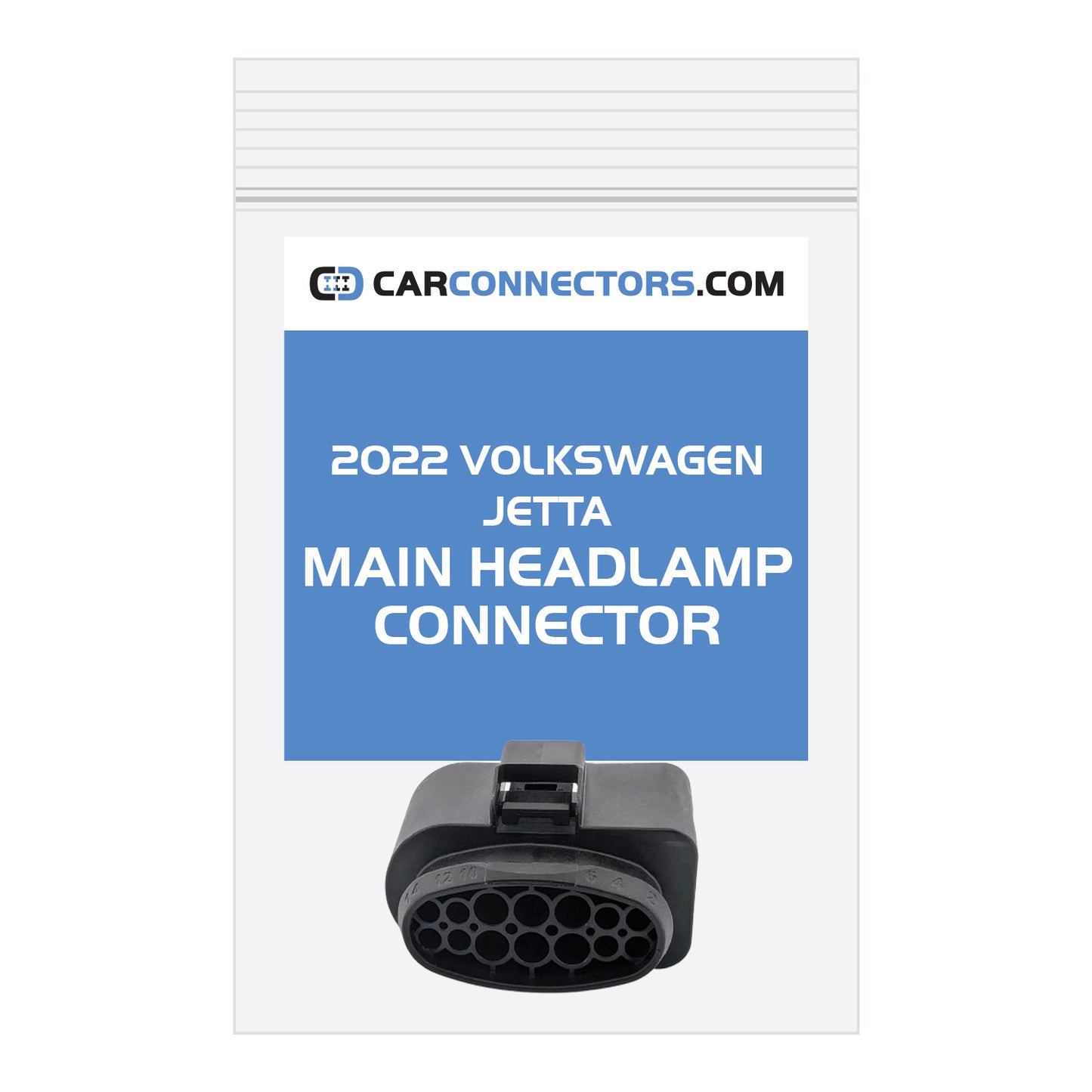 Main Headlamp Connector for 2022 Volkswagen Jetta